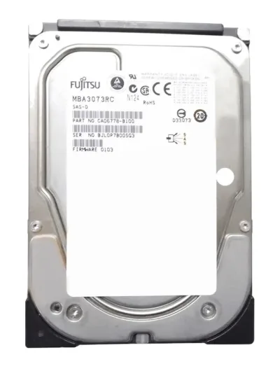 MBA3073RC Fujitsu 73GB 15000RPM 16MB Cache SAS 3Gb/s 3.5-inch Hard Drive