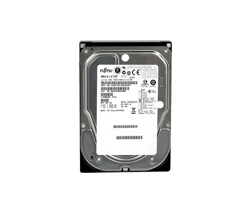 MBA3147NP - Toshiba MBA3 NP MBA3147NP 147 GB 3.5 Internal Hard Drive - 1 Pack - Ultra320 SCSI - 15000 rpm - 8 MB Buffer