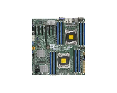 MBD-X10DRH-iT-B - SuperMicro Extended ATX System Board (Motherboard) with Intel C612 Chipset CPU