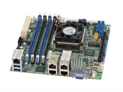 MBD-X10SDV-2C-TLN2F - Supermicro Intel Xeon D-1508 mini-ITX System Board (Motherboard) Socket FCBGA 1667