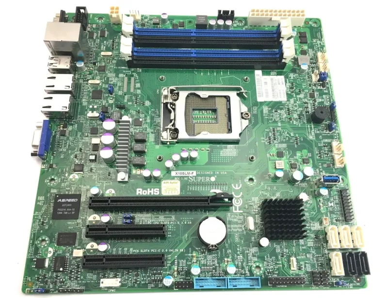 MBD-X10SLM-F-O - Supermicro Motherboard - Micro ATX - LGA1150 Socket - C224