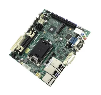 MBD-X10SLV-Q-B - Supermicro Mini ITX System Board (Motherboard) with Intel Q87 Express Chipset CPU