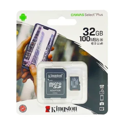Kingston MBLY10G2/32GB-A1 32GB Class 10 microSDHC Flash Memory Card
