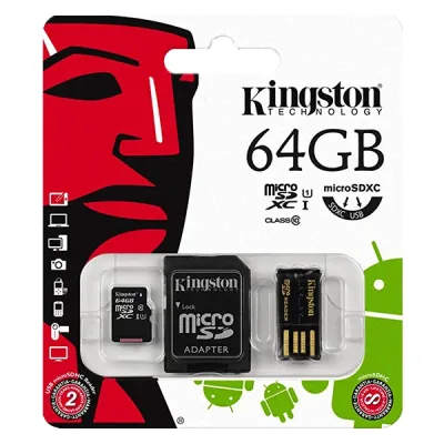 Kingston MBLY10G2/64GB-B2 64GB Flash Memory Card