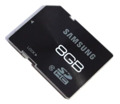 MBSP8GVCGA1A-VD - Samsung 8GB 9-Pin Class 4 SDHC Flash Memory Card