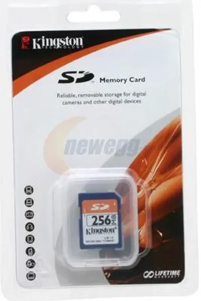 MC2GH256NMCA-SA - Kingston 256MB MMC Flash Memory Card
