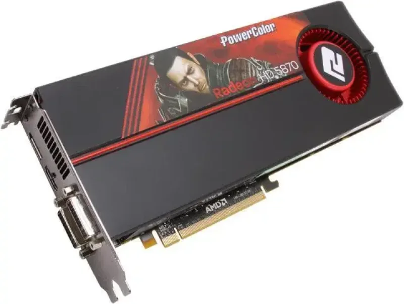 Apple MC743ZM/A Radeon HD 5870 1GB GDDR5 PCI Express Video Graphics Card for Mac Pro (Early 2009/ Mid 2010 and Mid 2012)