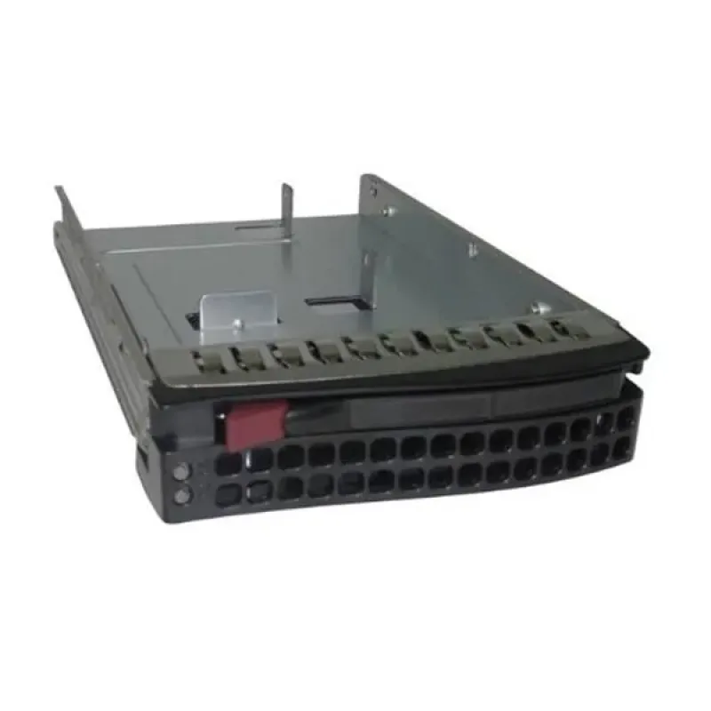 MCP-220-93707-0B Supermicro MCP-220-93707-0B Black Hotswap Gen 7 2.5 to 3.5 HDD Tray for SC937 SBB w/ LSI Interposer bkt (SATA HDD to SAS)