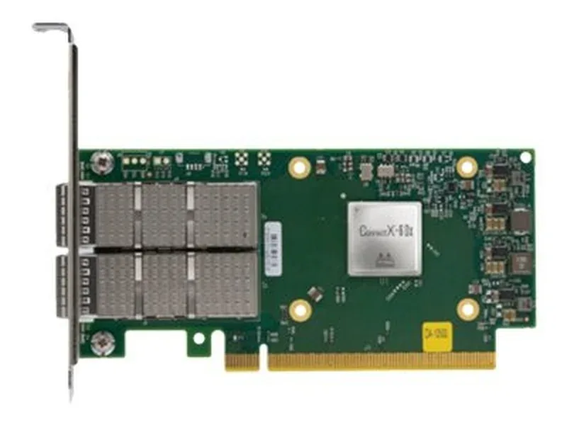 Mellanox MCX623106AE-CDAT ConnectX-6 Dx 2 x Ports QSFP56 PCI Express 4.0 x16 Tall Bracket Adapter Card