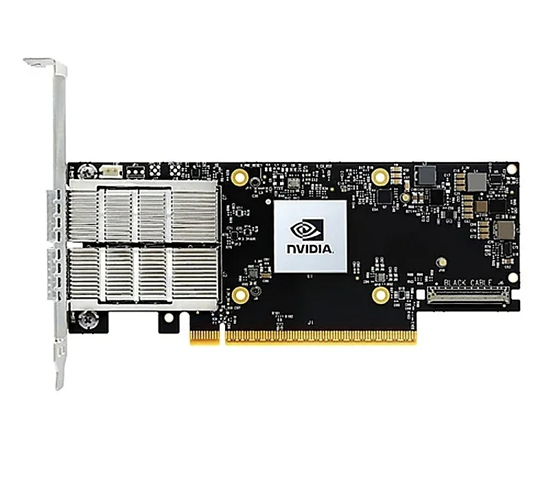 NVIDIA MCX755106AC-HEAT ConnectX-7 2-Ports 200Gb/s QSFP112 PCI Express 5.0 x16 Plug-in Card Network Adapter (HP-labeled)