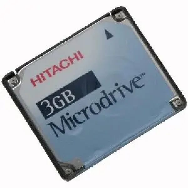MD3GB-BP - HGST Microdrive 3K6 HMS360603D5CF00 3GB 3600RPM CompactFlash (CF) 128KB Cache Plug-in Module