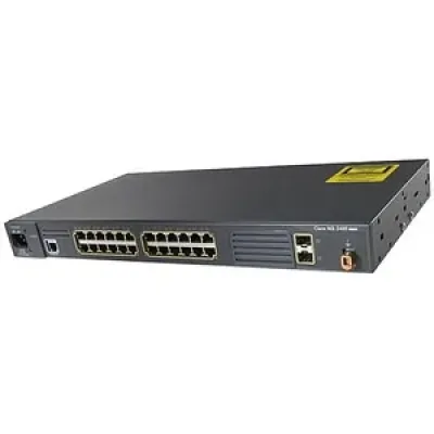 ME-2400-24TS-A - Cisco 24-Ports 24 x 10/100Base-TX LAN + 2 SFP Multi-Layer 2 Managed FastEthernet Network Switch