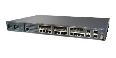 ME-3400G-12CS-A - Cisco 3400E-12CS RJ-45 12 x Ports 10/100/1000Base-TX 4 x SFP Layer 3 Managed Gigabit Ethernet Access Switch