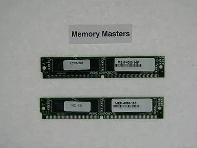 MEM-4000-16F - Cisco 16MB Kit (2 X 8MB) Flash Memory for Cisco 4000 Series