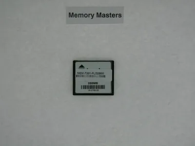 MEM-7301-FLD256M - Cisco 256MB CompactFlash (CF) Memory Card for 7301 Router Series Router