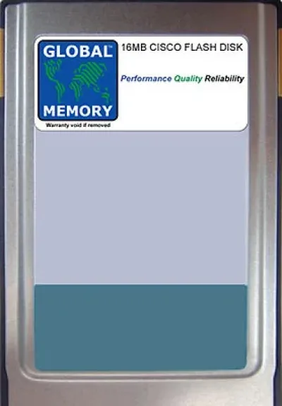 MEM-ASP-FLC16M-APP - Cisco 16MB PCMCIA Flash Memory Card C8500/ls1010