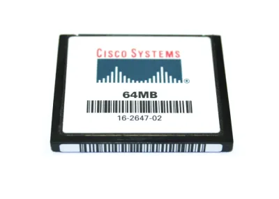 MEM-C6K-CPTFL64M-TP - Cisco 64MB CompactFlash (CF) Memory Card for CAT6500 SUP720 SUP32