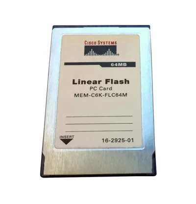 MEM-C6K-FLC64M-APP - Cisco 64MB PCMCIA Flash Memory Card for Cat6500 SUP1/SUP1a