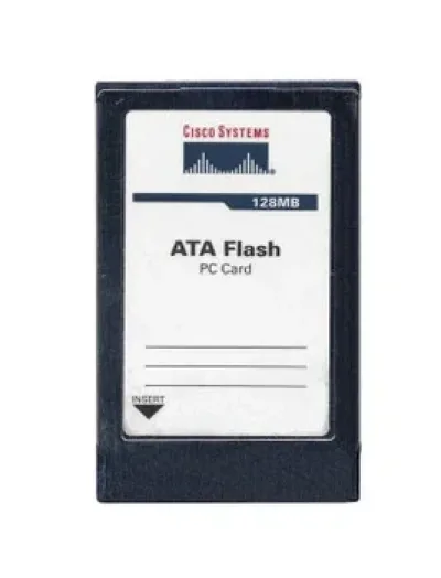 Cisco MEM-I/O-FLD128M 128MB PCMCIA Type II ATA Flash Memory for 7200 Router I/O Controller