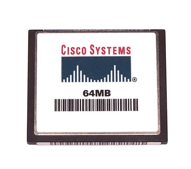 MEM-NPE-G1-FLD64-X3 - Cisco 64MB CompactFlash (CF) Memory Card