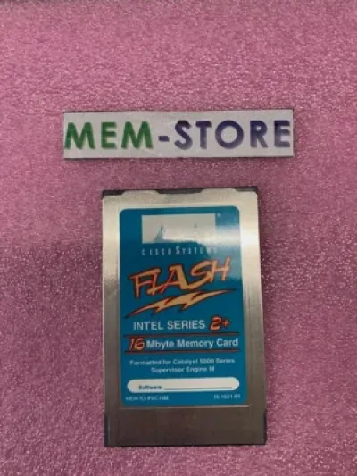 MEM-S3-FLC16M-APP - Cisco 16MB PCMCIA Flash Memory Card for Supervisor III