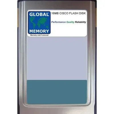 MEM1600R-4U16FC - Cisco 4MB to 16MB Flash Memory Card for 1600 Series (1601 / 1604 / 1605R) Router
