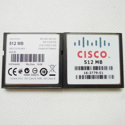 MEM1800-512CF - Cisco 512MB CompactFlash (CF) Memory Card for 1801 1811 1841