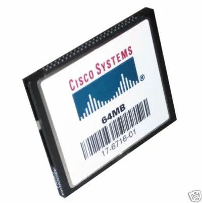 MEM3745-32U64CF-TP - Cisco 64MB CompactFlash (CF) Memory Card for 3700 Router Series