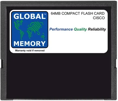 MEM3745-64CF-APP - Cisco 64MB CompactFlash (CF) Memory Card for 3700 Router Series