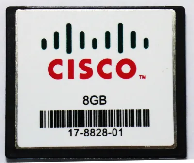 MEMUC500-8192CF - Cisco 8GB CompactFlash (CF) Memory Card