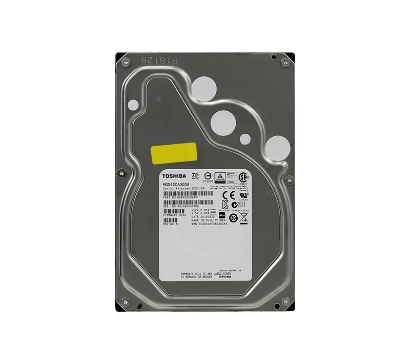 MG04SCA300A - Toshiba Enterprise 3TB 7200RPM SAS 6GB/s 64MB Cache 3.5-inch Hard Drive