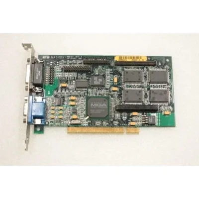 Matrox MGA-MYST/2SYS Mystique 2MB PCI Dual Head Video Graphics Card