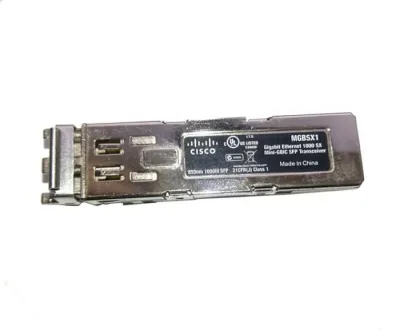 MGBSX1 - Cisco 1Gb/s 1000Base-SX Multi-Mode Fiber 550m 850nm Duplex LC Connector SFP (mini-GBIC) Transceiver Module