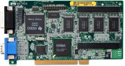 MIL2P4BN20 - Matrox Graphics 4MB PCI Video Graphics Card