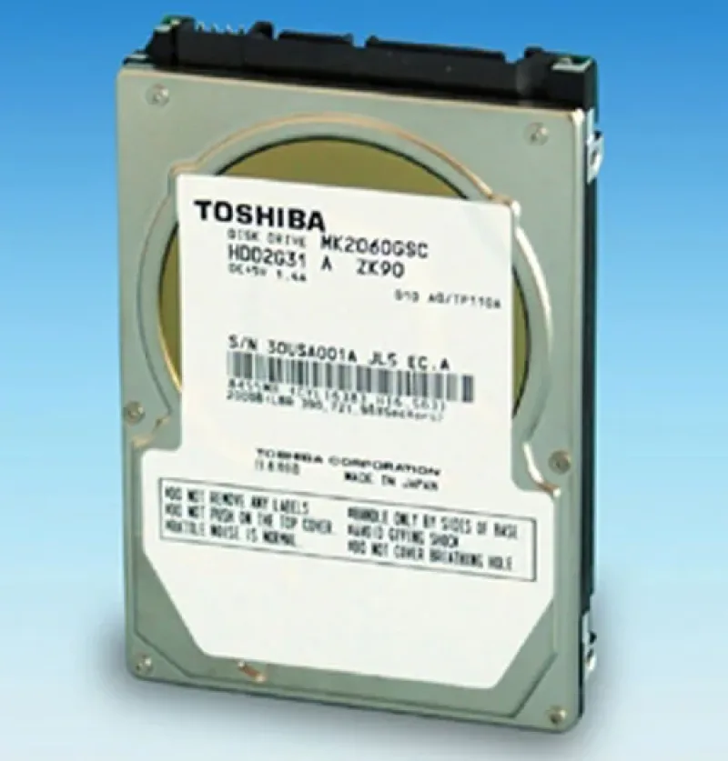 MK1060GSC - Toshiba Automotive-Grade 100GB 8MB Cache 4200RPM SATA 1.5GB/s 2.5-inch Hard Disk Drive