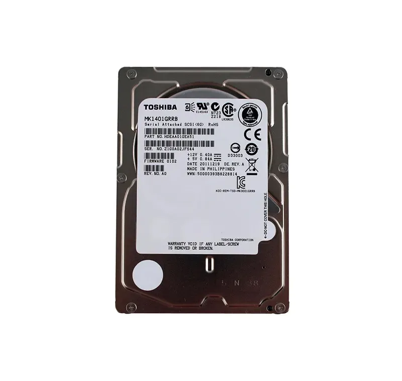 MK1401GRRB - Toshiba 147GB 15000RPM SAS 6Gb/s 32MB Cache 2.5-inch Enterprise Hard Drive
