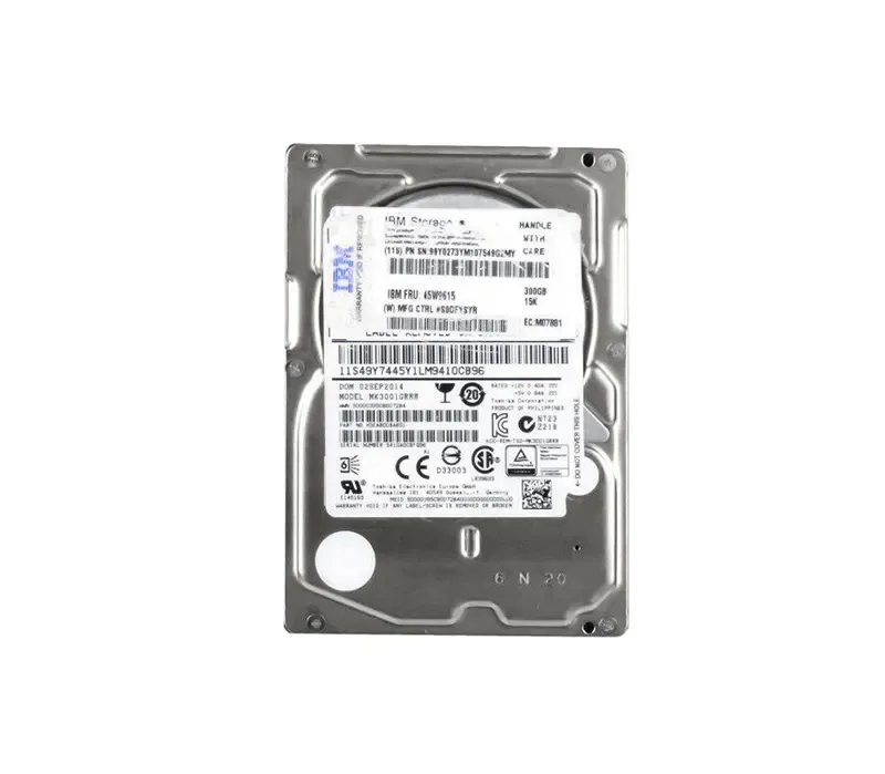MK3001GRRR - Toshiba Enterprise 300GB 32MB Cache 15000RPM SAS 6.0GB/s 2.5-inch Hard Drive