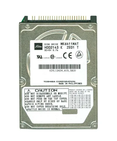 MK4018GAP - Toshiba MK4018GAP 40 GB 2.5 Plug-in Module Hard Drive - 4200 rpm - 2 MB Buffer