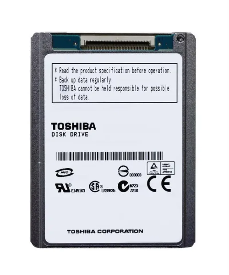 MK5004MAL - Toshiba 5GB 4200RPM ATA Mini 2MB Cache 1.8-inch Hard Drive