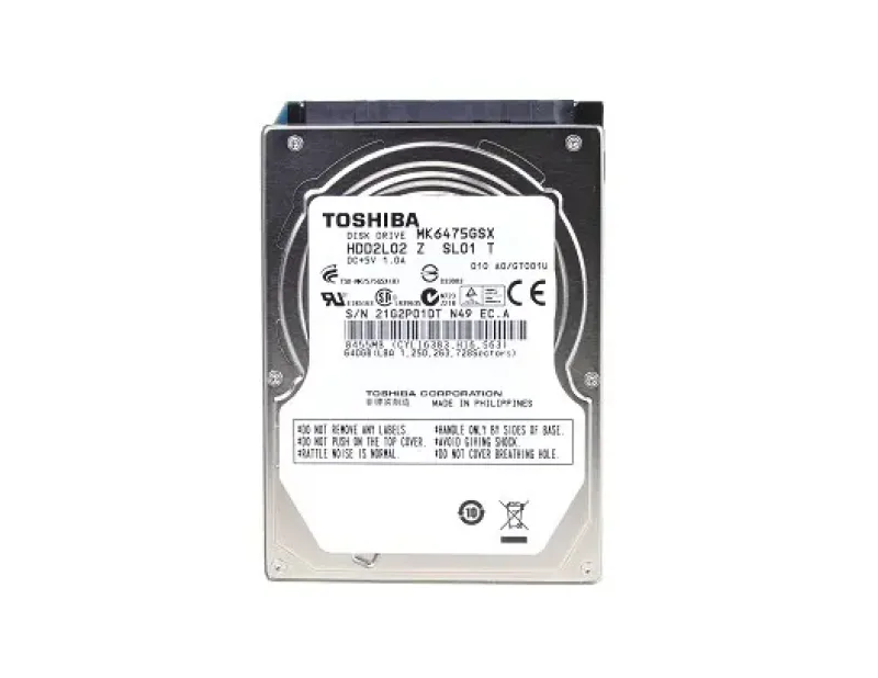 MK6475GSX - Toshiba 640GB 8MB Cache 5400RPM SATA 3GB/s 2.5-inch Hard Disk Drive