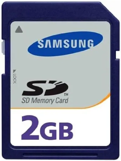 MMAGF02GWFCA-2MN - Samsung 2GB 24x 9-Pin SD Flash Memory Card
