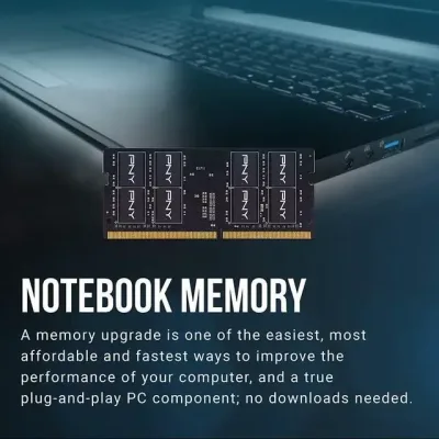 MN4096KD3-1066 PNY 4GB Kit (2 X 2GB) PC2-8500 DDR2-1066MHz non-ECC Unbuffered CL7 200-Pin SoDimm 1.5V Dual Rank Memory