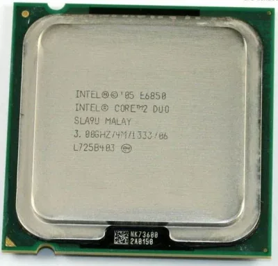 MP628 - Dell 3.00GHz 1333MHz 4MB Cache Socket LGA775 Intel Core 2 Duo E6850 Dual Core Processor