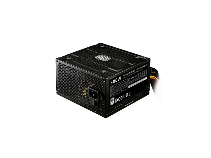 MPE-3001-ACABN-IN - Cooler Master Elite 300-Watts 200-240VAC 80 Plus Standard ATX Power Supply