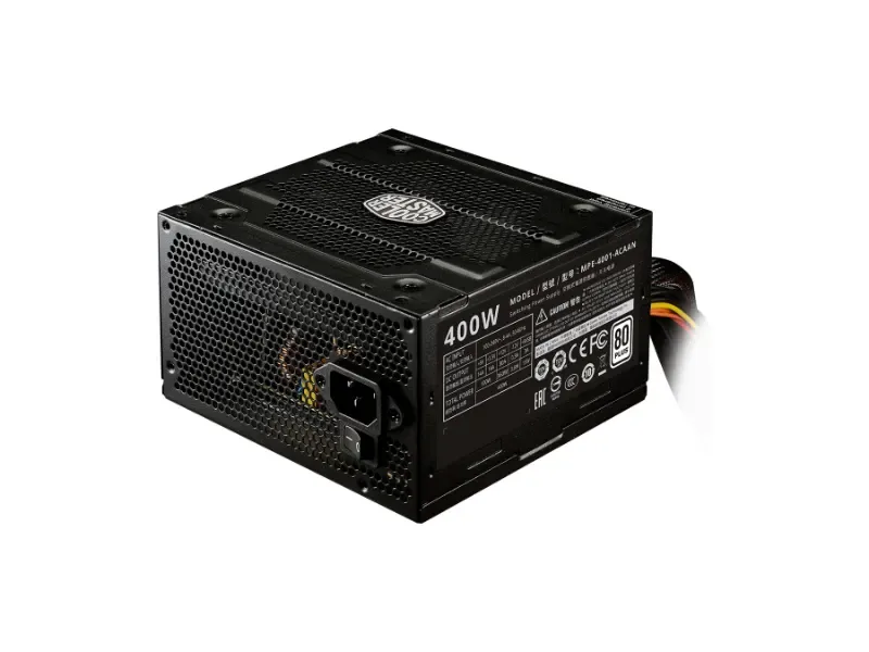 MPE-4001-ACAAN-H-US - Cooler Master Hyper 600-Watts 100-240V 80 Plus Standard ATX Power Supply