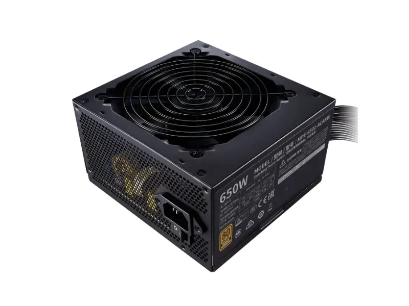 MPE-6501-ACABW-B-BWO - Cooler Master MWE Bronze 650-Watts 200-240VAC 80 Plus Bronze ATX Power Supply