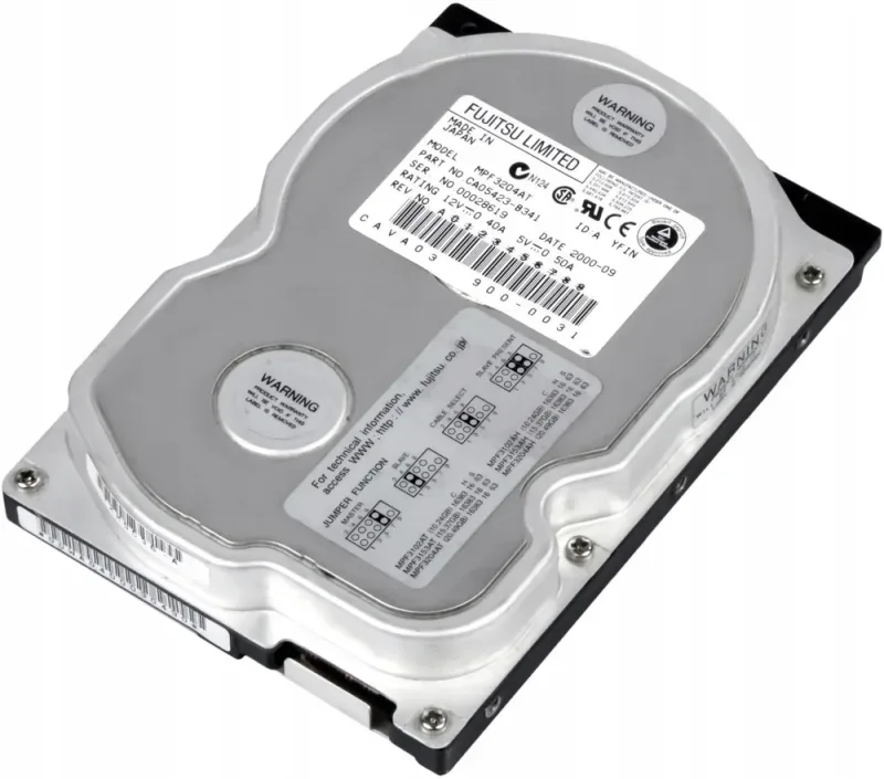 MPG3204AH - Fujitsu Desktop 20.4GB 7200RPM ATA-100 2MB Cache 3.5-inch Hard Disk Drive