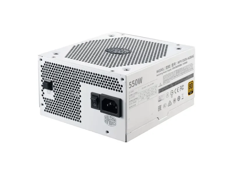 MPY-550V-AGBAG-EU - Cooler Master V Gold 550-Watts 100-240V 80 Plus Gold ATX Full Modular Power Supply