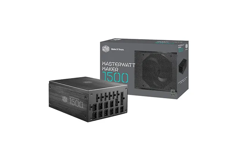 MPZ-F001-AFBAT-US - Cooler Master MasterWatt Maker 1500-Watts 94% ATX12V Power Supply