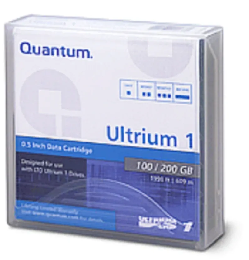 MR-L1MQN-01 - Quantum Ultrium LTO-1 Data Cartridge - LTO Ultrium LTO-1 - 100GB (Native) / 200GB (Compressed)